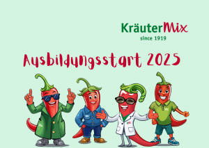 2025 09 01 Post Ausbildungsstart 2025 Meta Kurz Chillie-Figuren im Comic-Style zum Ausbildungsstart