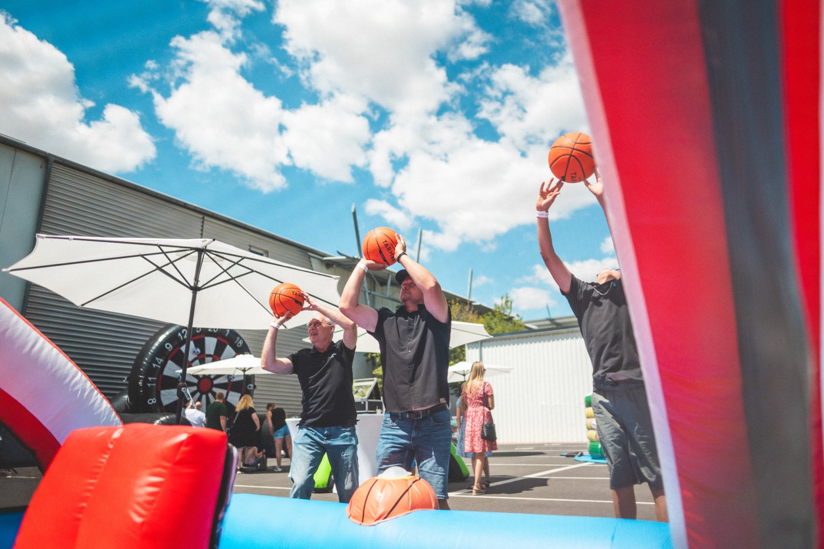 Basketball-Wurfspiel für Klein und Groß