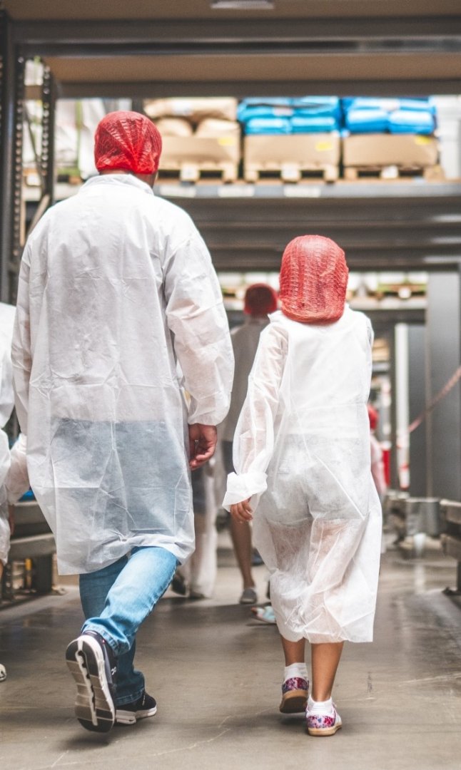 Factory tours for adults and children