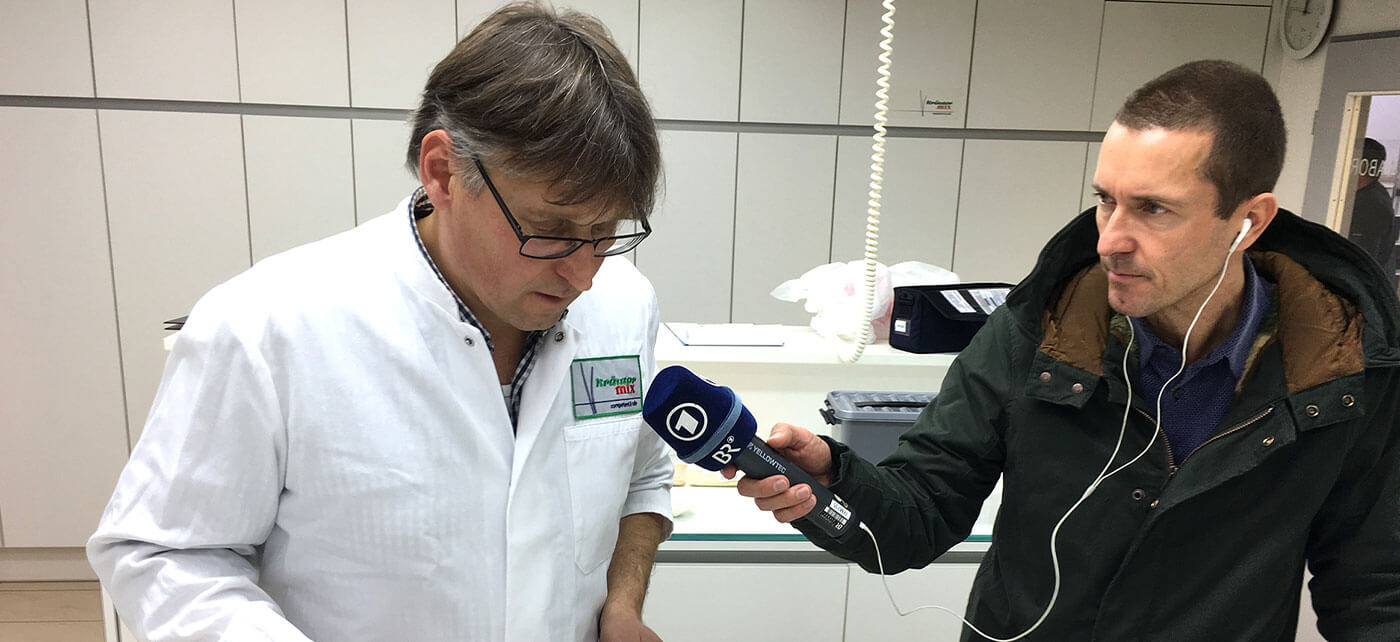 Kräuter Mix Sensorik, Interview Bayrischer Rundfunk mit Peter Wendel