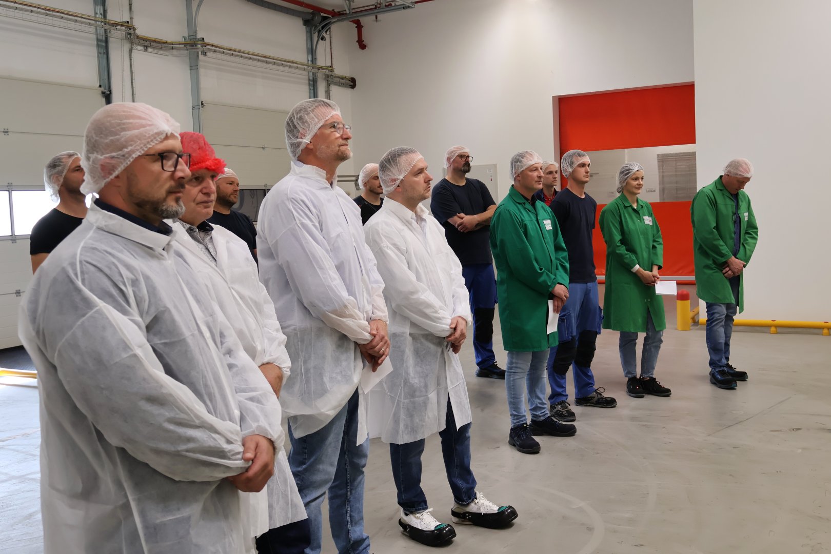 Alle am Projekt beteiligten bei der Weihfeier