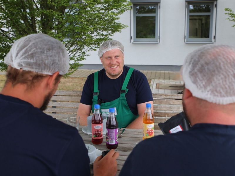 Benjamin Gockel, Mitarbeiter Logistik bei Kräuter Mix