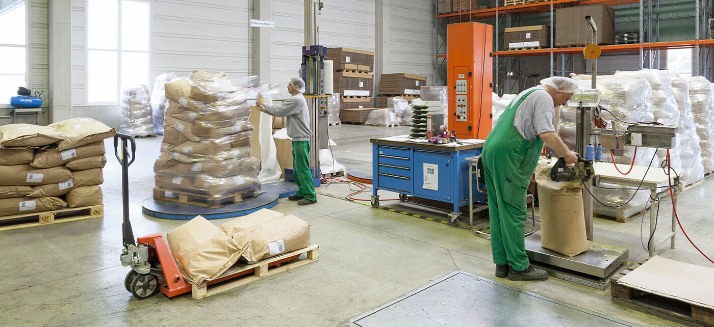 Kräuter Mix Logistik Wickelmaschine für Verpackung