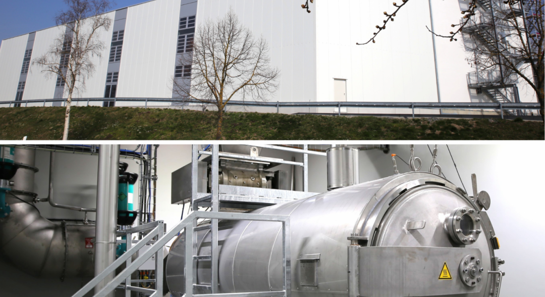 Produktionsstart Keimreduzierung in wiederaufgebauter Halle